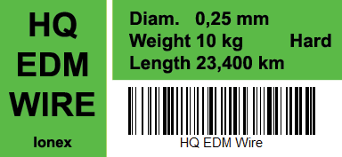   - HQ EDM Wire