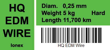   - HQ EDM Wire