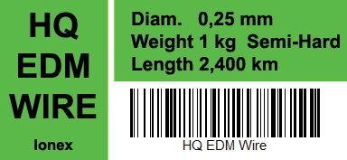   - HQ EDM Wire